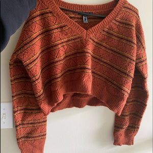 Cropped sweater